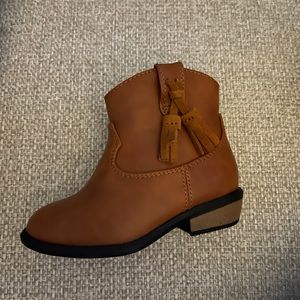 Toddler brown boots/cowboy boots